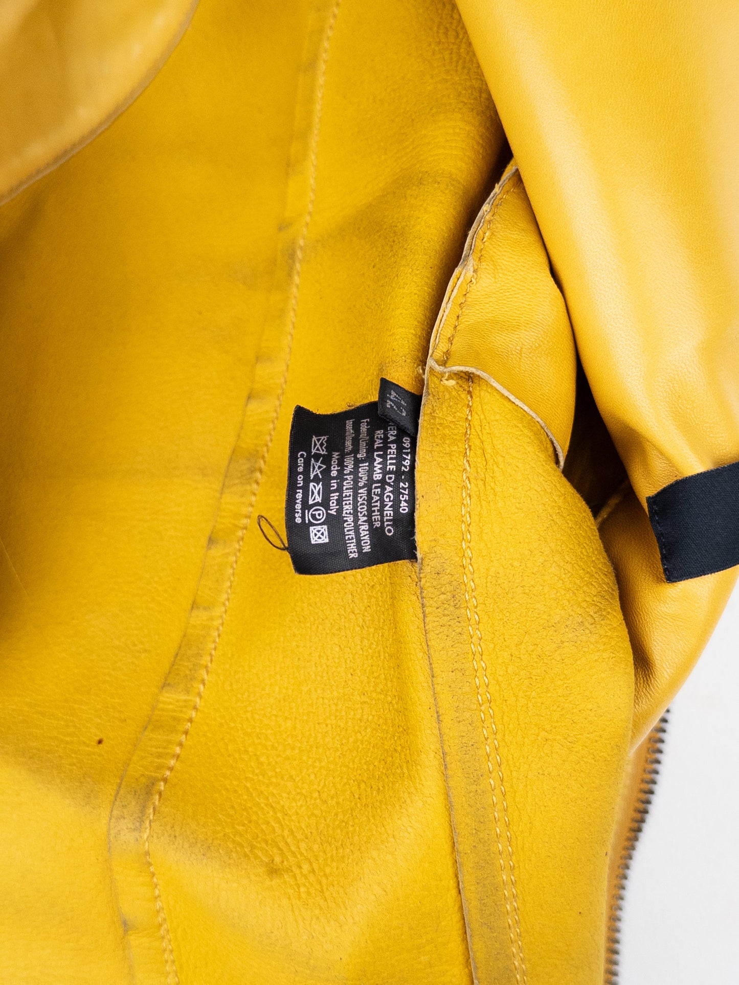 Gucci by Tom Ford AW00 ‘Spiral’ Leather Moto Biker Jacket