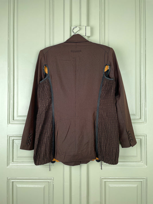 Jean Paul Gaultier AW89 FEMMES ENTRE ELLES Bondage Multi-Zipper Blazer – photo 3