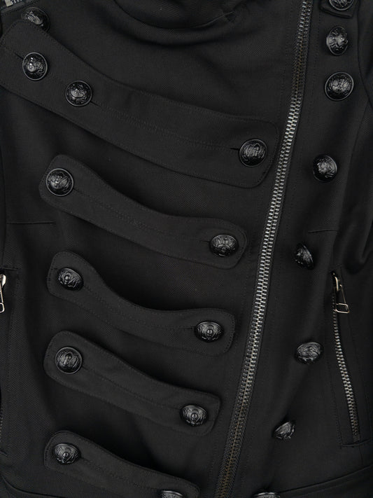 Balmain by Decarnin 2010s Napoleon Biker Jacket – photo 6