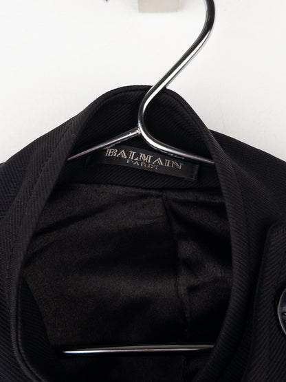 Balmain by Decarnin 2010s Napoleon Biker Jacket