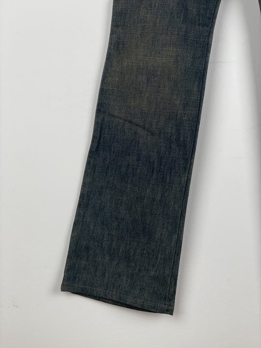 Gucci by Tom Ford SS02 Flared Sanded Bootcut Denim Jeans – photo 17