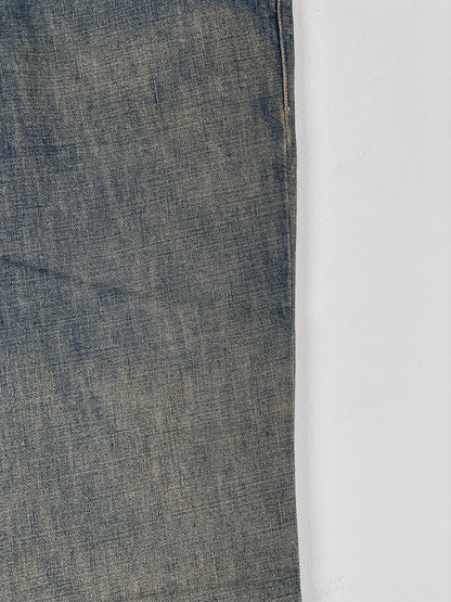 Gucci by Tom Ford SS02 Flared Sanded Bootcut Denim Jeans