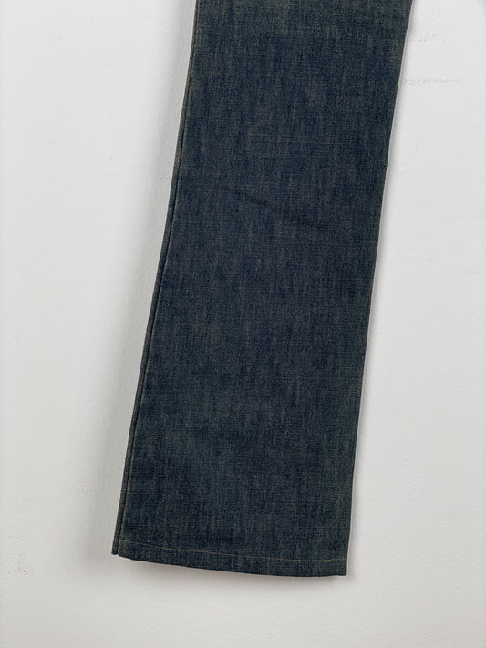 Gucci by Tom Ford SS02 Flared Sanded Bootcut Denim Jeans – photo 19