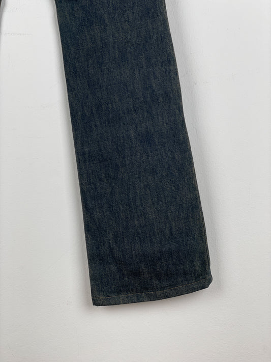 Gucci by Tom Ford SS02 Flared Sanded Bootcut Denim Jeans – photo 20