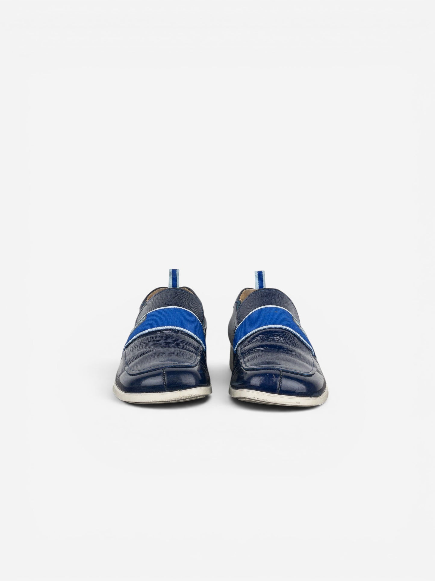 Miu Miu 2000s Square Toe Sports Penny Loafers – photo 5