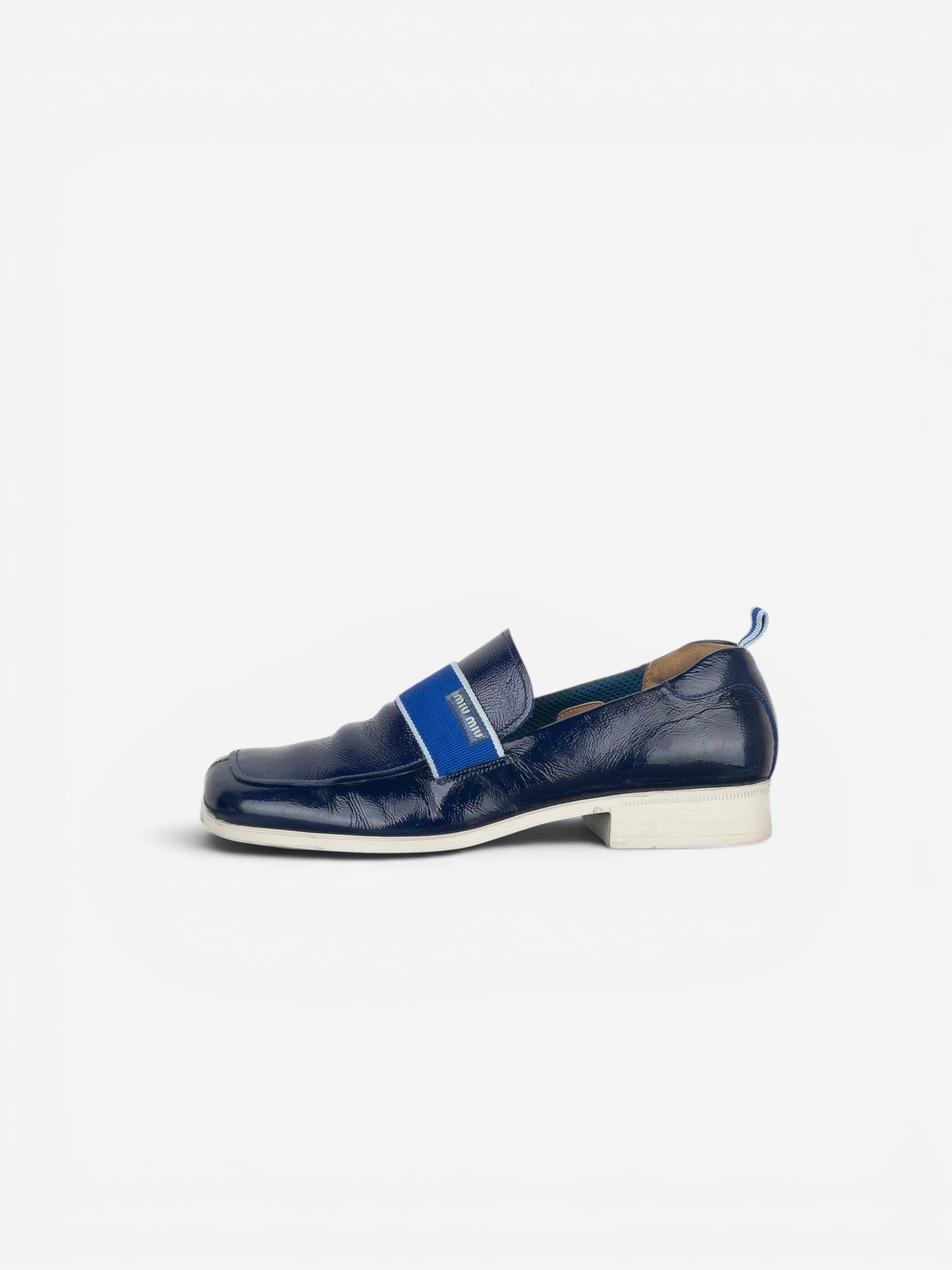 Miu Miu 2000s Square Toe Sports Penny Loafers – photo 3