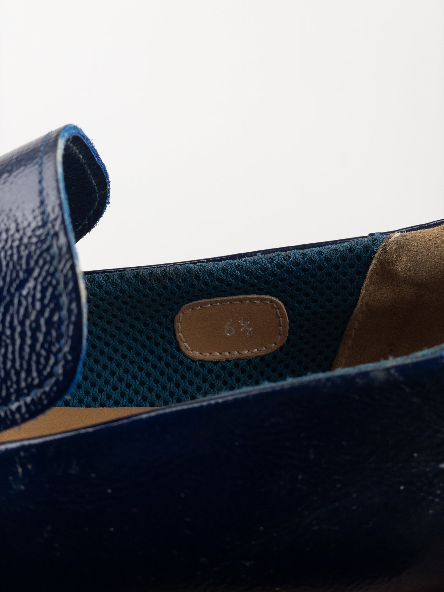 Miu Miu 2000s Square Toe Sports Penny Loafers