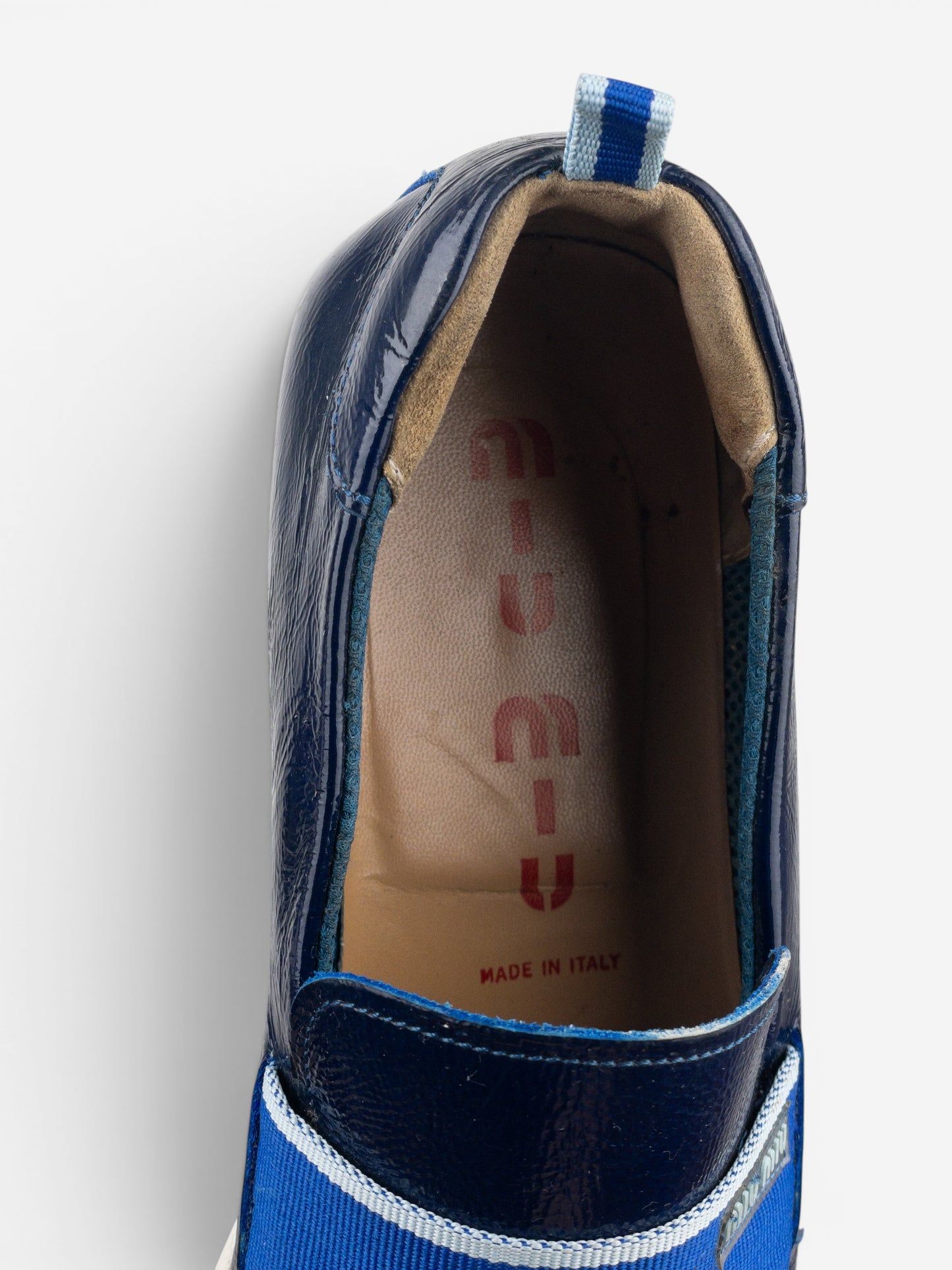 Miu Miu 2000s Square Toe Sports Penny Loafers – photo 11