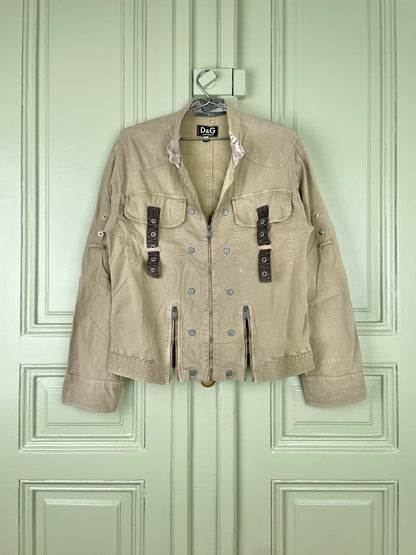 Dolce & Gabbana SS03 Military Cargo Jacket