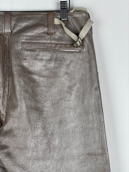 Helmut Lang AW99 Leather Astro Biker Pants