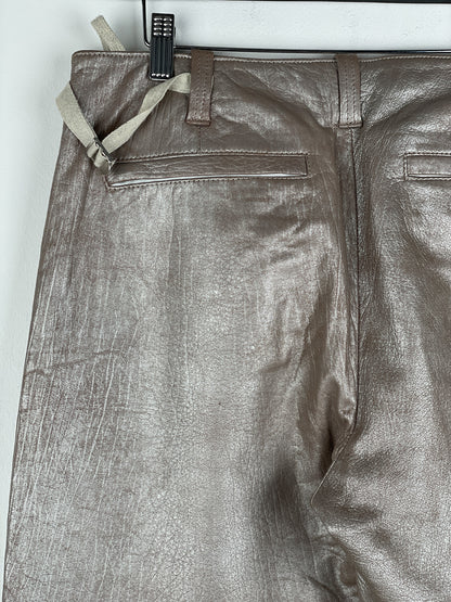 Helmut Lang AW99 Leather Astro Biker Pants