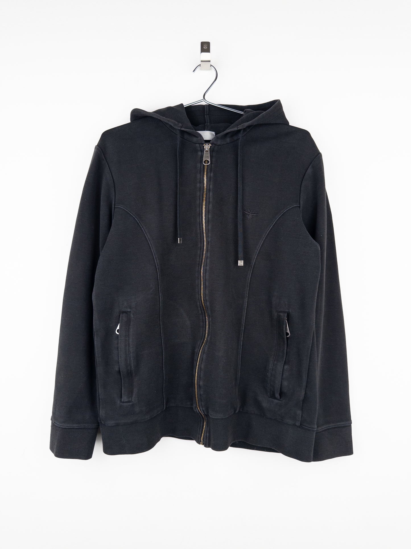 Dior Homme by Hedi Slimane SS04 Panelled Bee Zip Hoodie