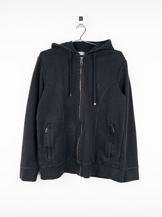 Dior Homme by Hedi Slimane SS04 Panelled Bee Zip Hoodie