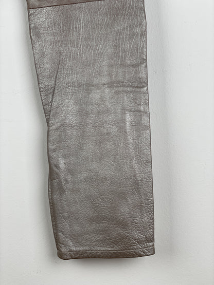 Helmut Lang AW99 Leather Astro Biker Pants