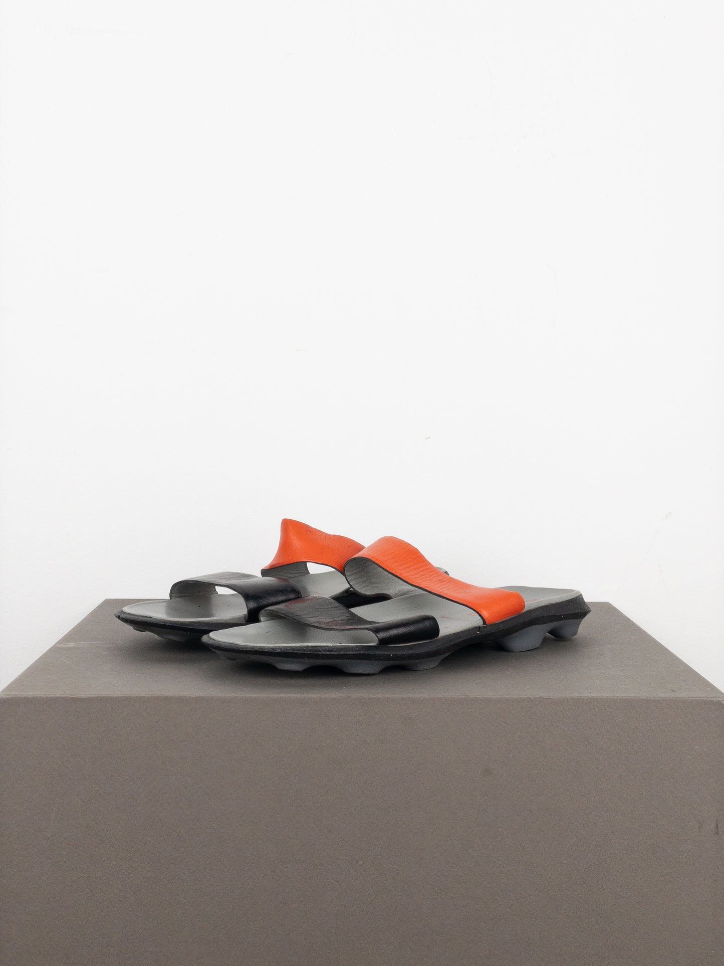 Miu Miu SS99 Bubble Sole Cleat Sandal Slides