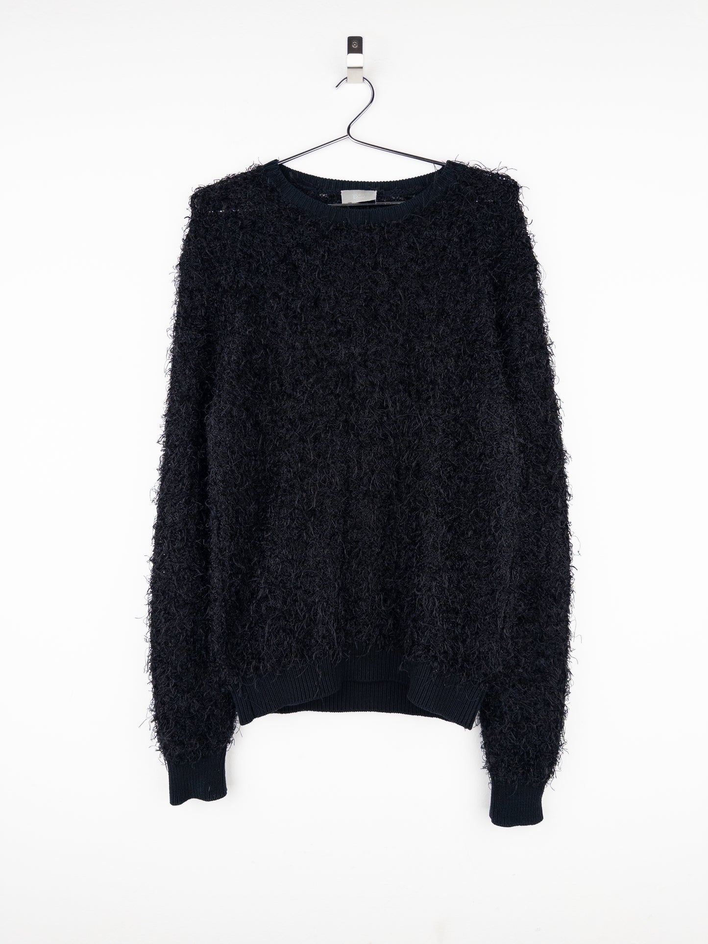 Dior Homme by Kris van Assche SS09 Fuzzy Boucle Knit Sweater