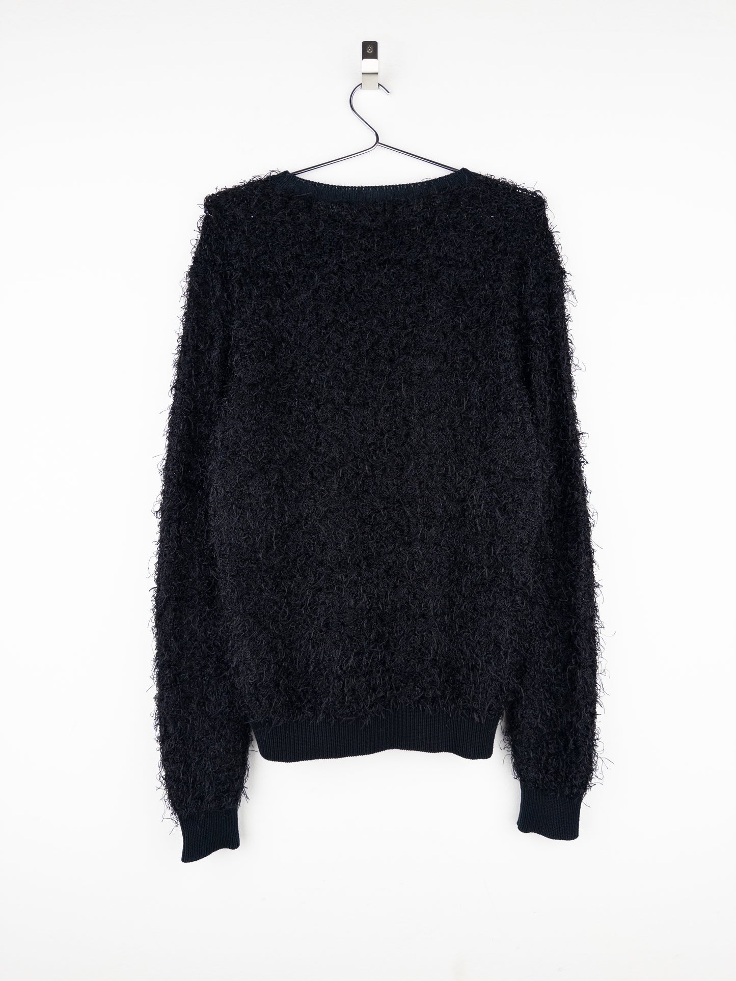 Dior Homme by Kris van Assche SS09 Fuzzy Boucle Knit Sweater