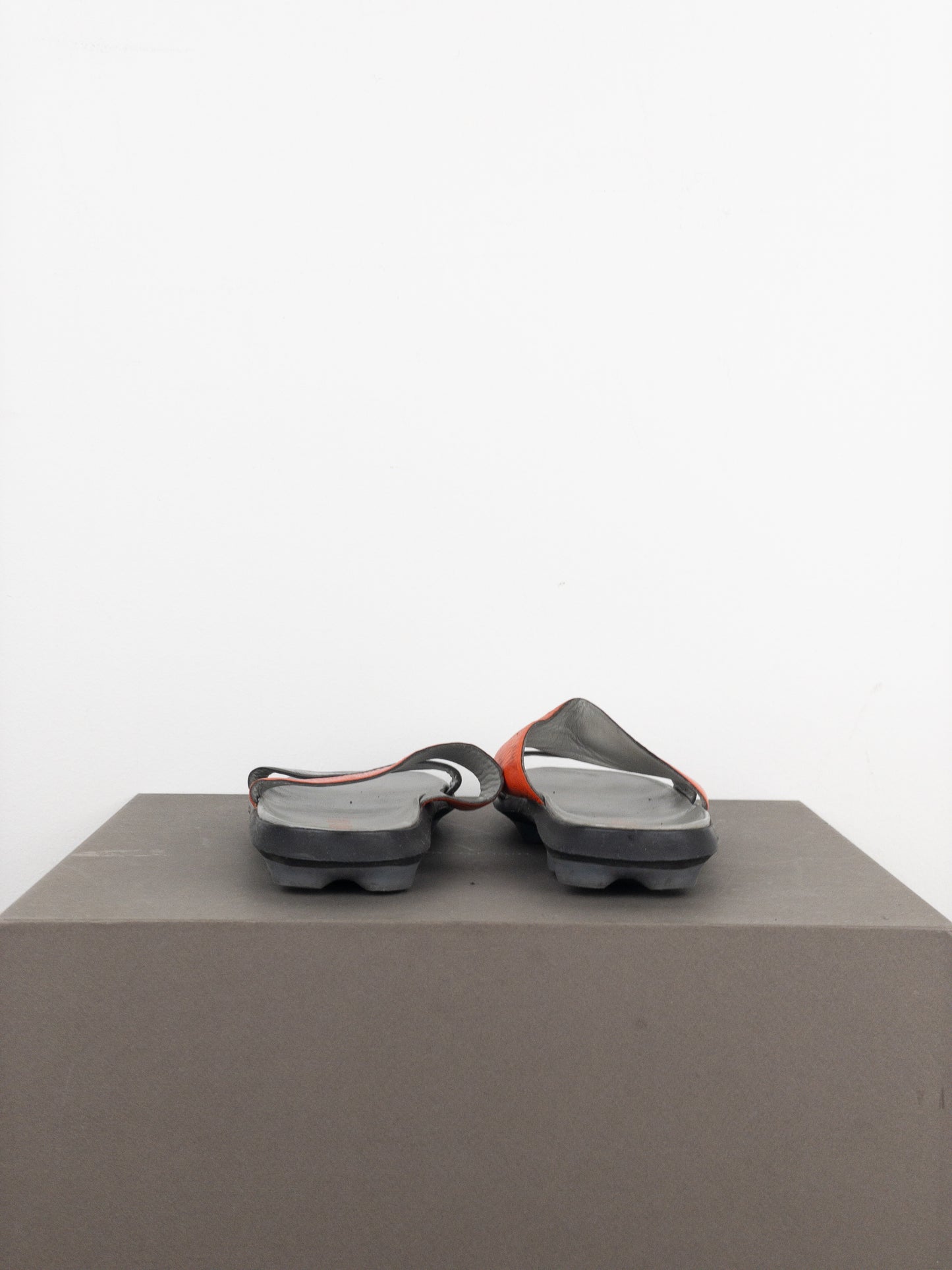 Miu Miu SS99 Bubble Sole Cleat Sandal Slides