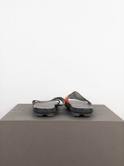 Miu Miu SS99 Bubble Sole Cleat Sandal Slides