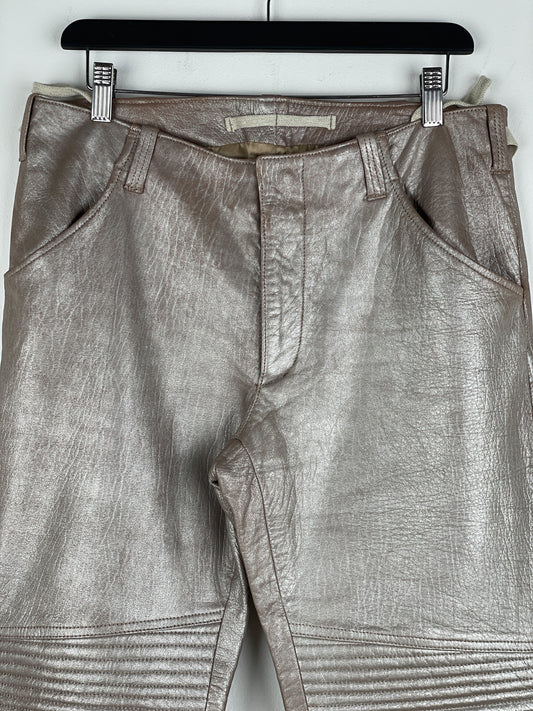 Helmut Lang AW99 Leather Astro Biker Pants – photo 3