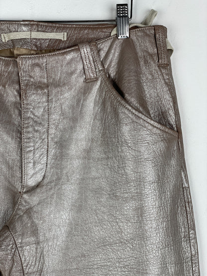 Helmut Lang AW99 Leather Astro Biker Pants