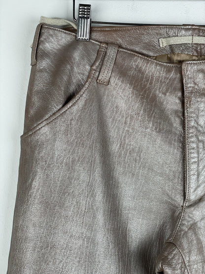 Helmut Lang AW99 Leather Astro Biker Pants