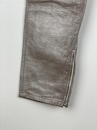 Helmut Lang AW99 Leather Astro Biker Pants