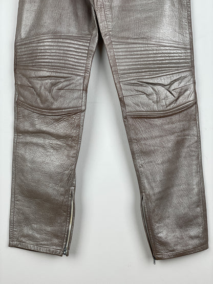 Helmut Lang AW99 Leather Astro Biker Pants