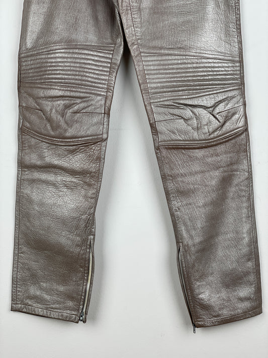 Helmut Lang AW99 Leather Astro Biker Pants – photo 4