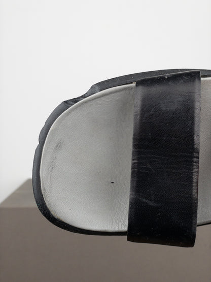 Miu Miu SS99 Bubble Sole Cleat Sandal Slides