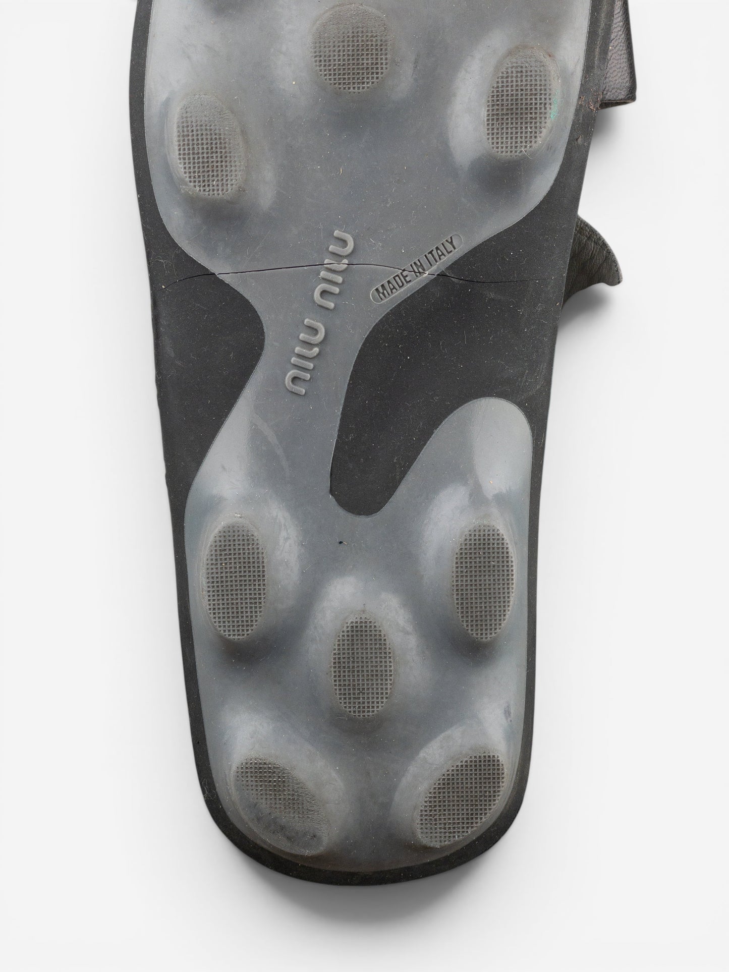 Miu Miu SS99 Bubble Sole Cleat Sandal Slides – photo 11
