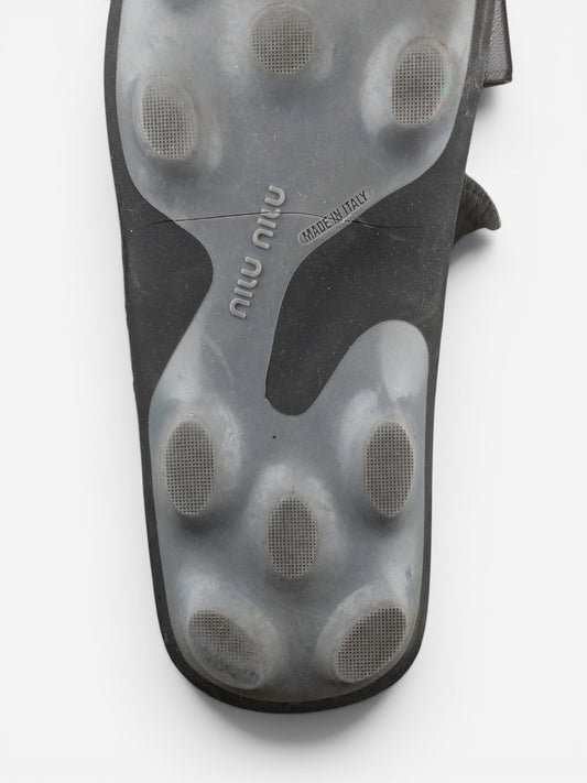 Miu Miu SS99 Bubble Sole Cleat Sandal Slides – photo 11
