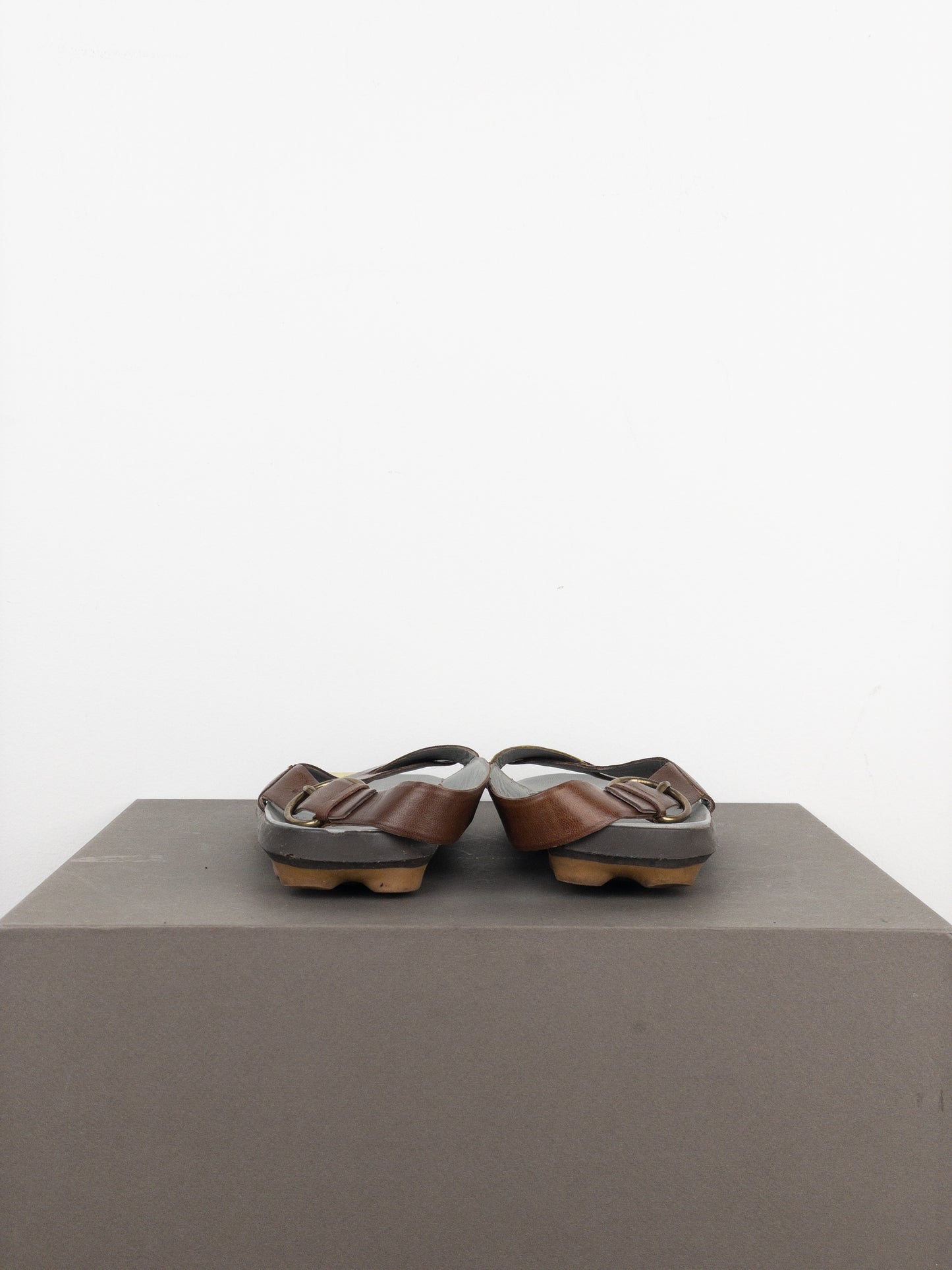 Miu Miu SS99 Bubble Sole Cleat Sandal Slides