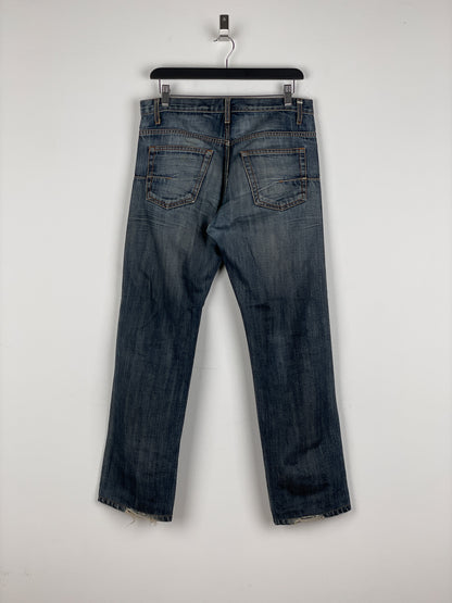 Dior Homme Distressed Washed Denim Jeans
