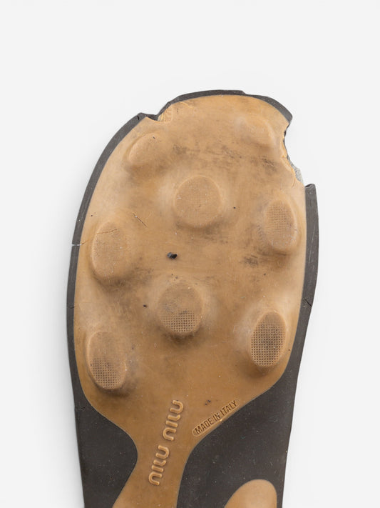 Miu Miu SS99 Bubble Sole Cleat Sandal Slides – photo 8