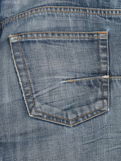 Dior Homme Distressed Washed Denim Jeans