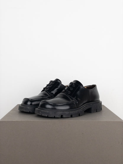 Maison Margiela Square Toe Lugsole ‘Ivy’ Derby Shoes