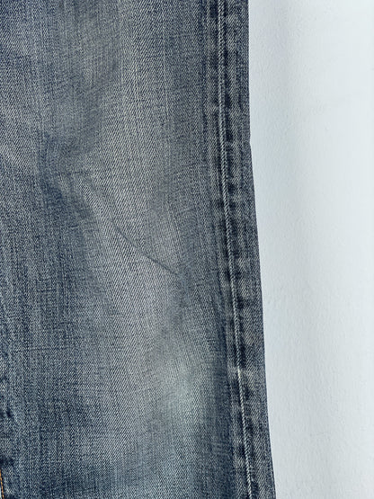 Dior Homme Distressed Washed Denim Jeans