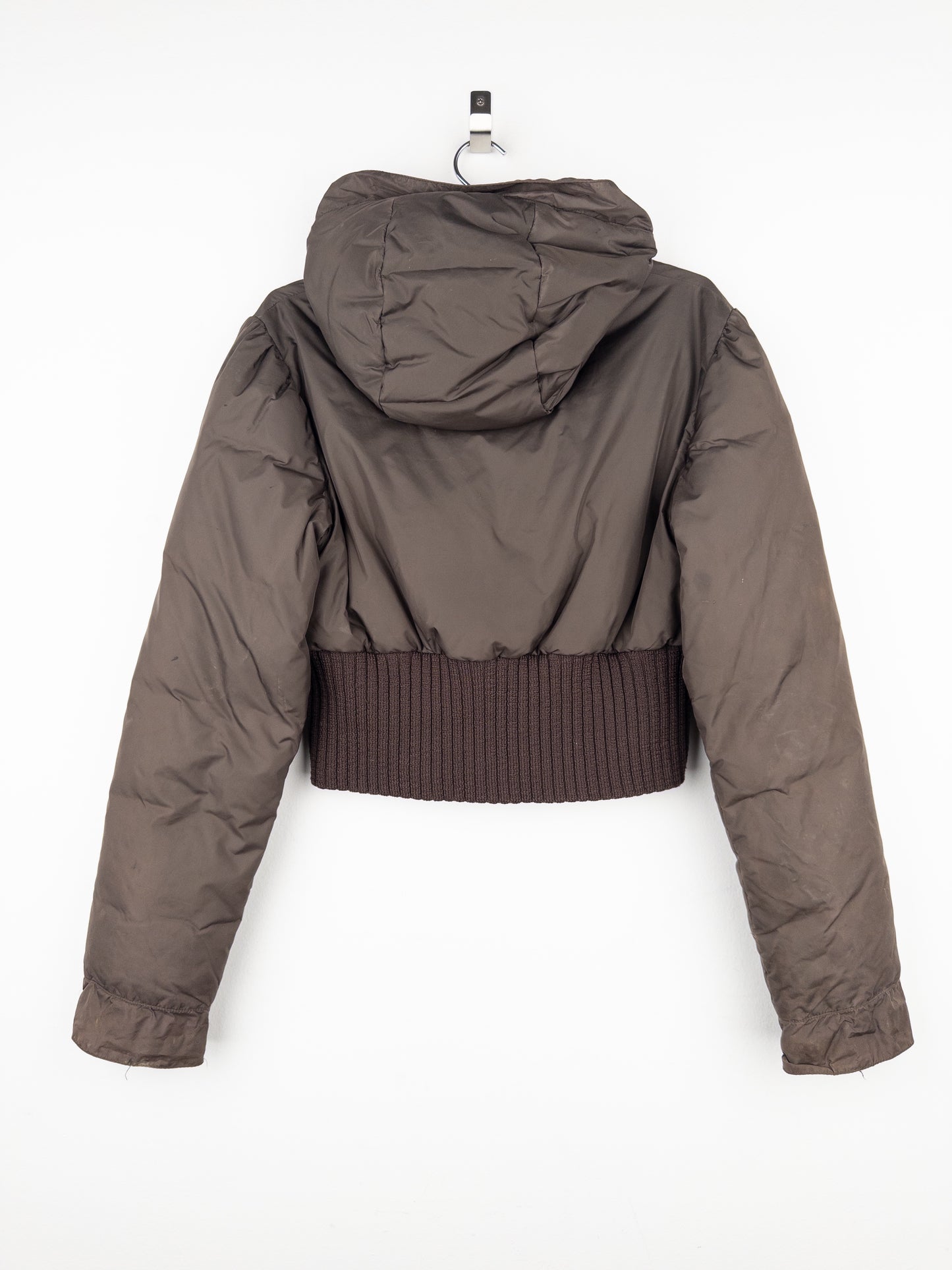 Jean Paul Gaultier 1990s Cropped Puffer Bomber Jacket