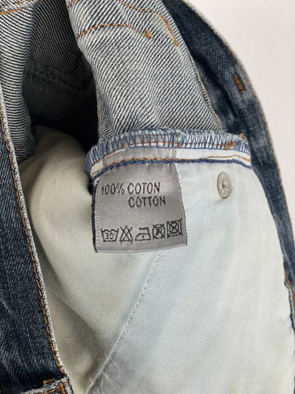 Dior Homme Distressed Washed Denim Jeans