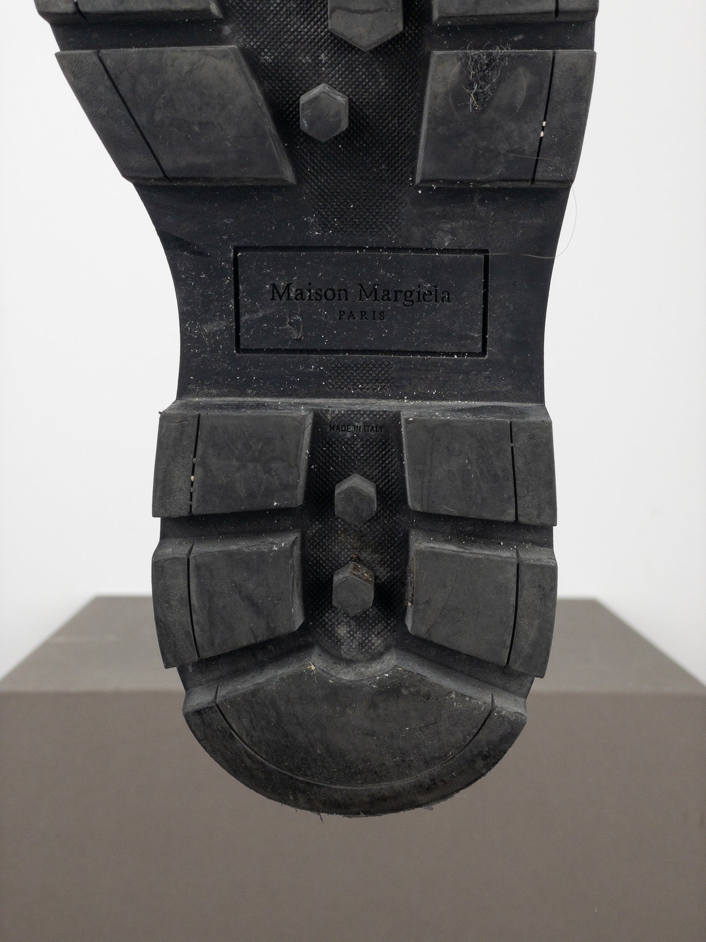 Maison Margiela Square Toe Lugsole ‘Ivy’ Derby Shoes