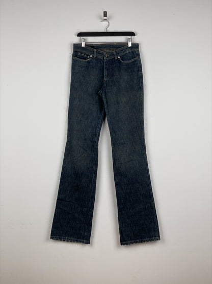Gucci by Tom Ford SS02 Flared Sanded Bootcut Denim Jeans