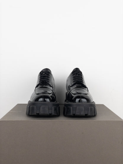 Prada ‘Monolith’ Lug Sole Platform Derby Shoes