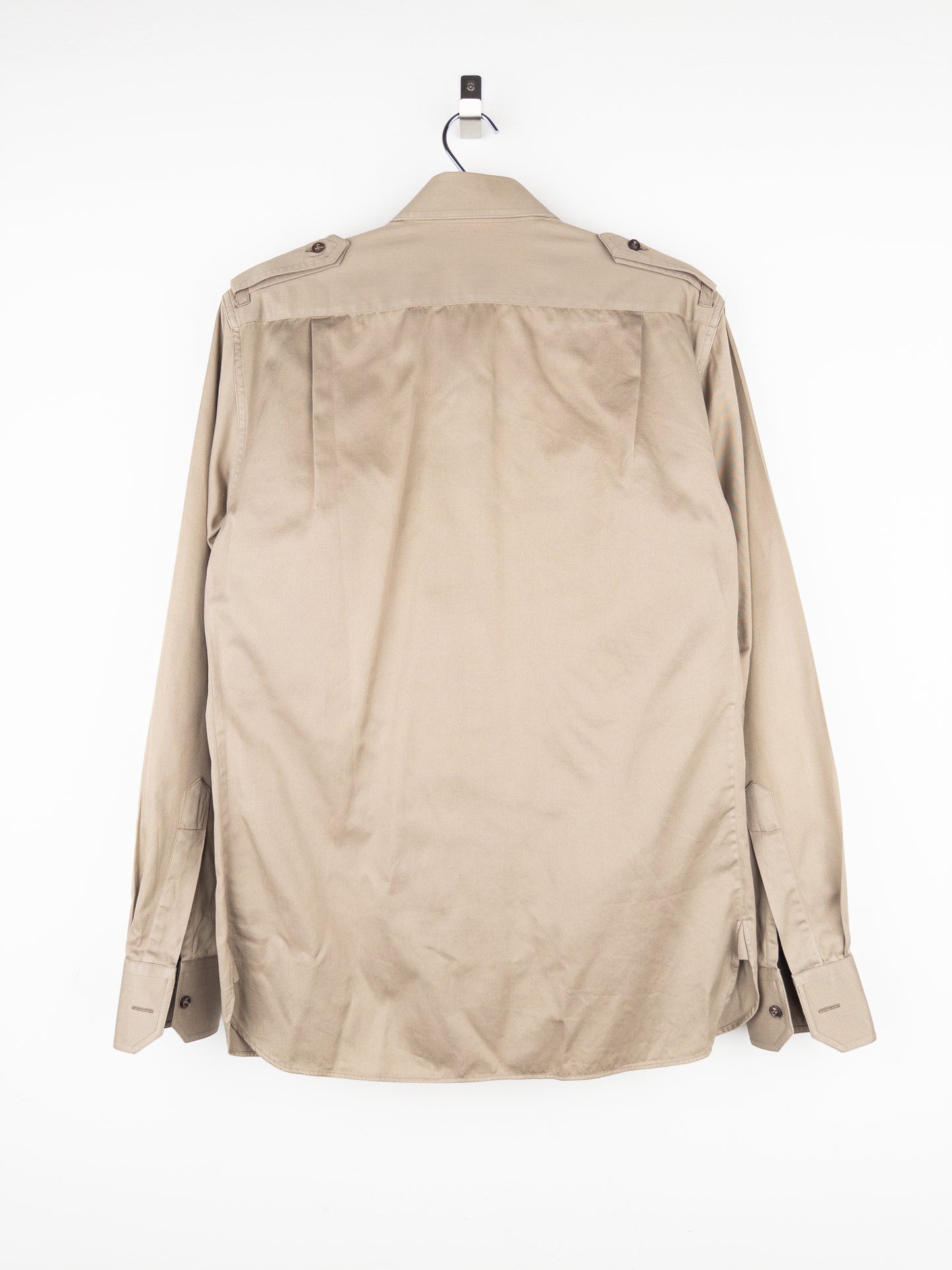 Gucci by Tom Ford SS99 Bondage Cargo Safari Military Button-Up Shirt