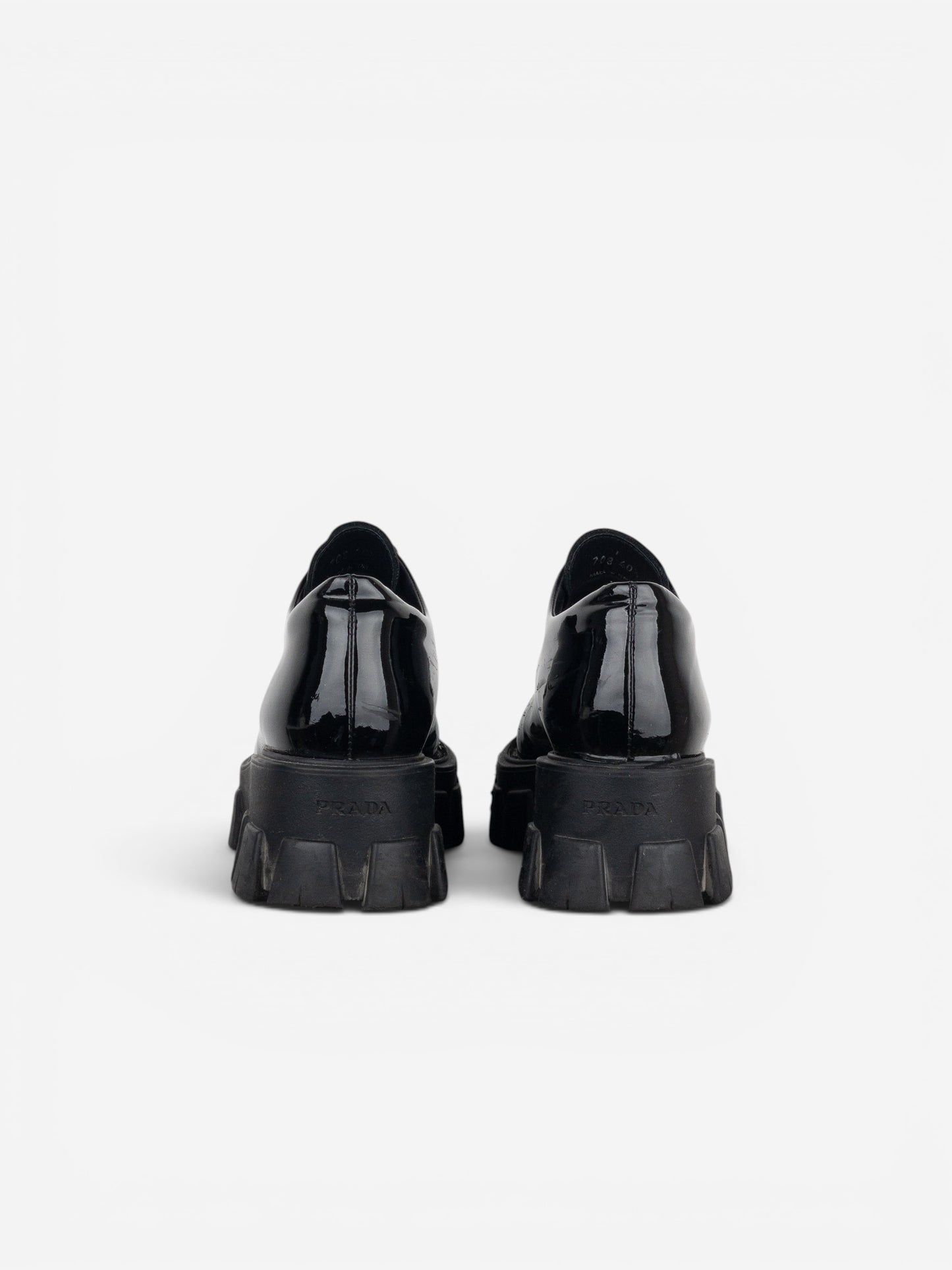 Prada ‘Monolith’ Lug Sole Platform Derby Shoes – photo 6