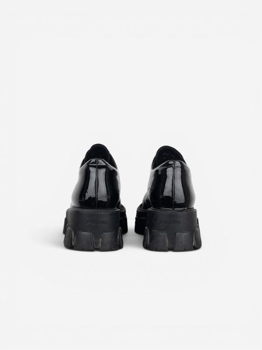 Prada ‘Monolith’ Lug Sole Platform Derby Shoes – photo 6