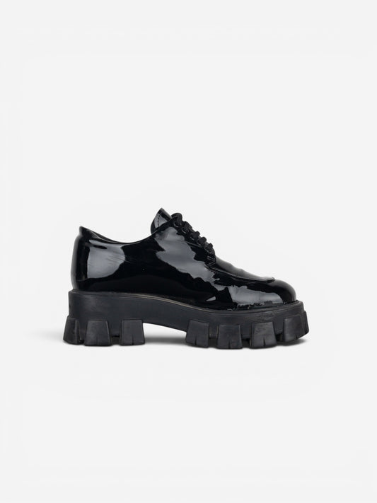 Prada ‘Monolith’ Lug Sole Platform Derby Shoes – photo 4