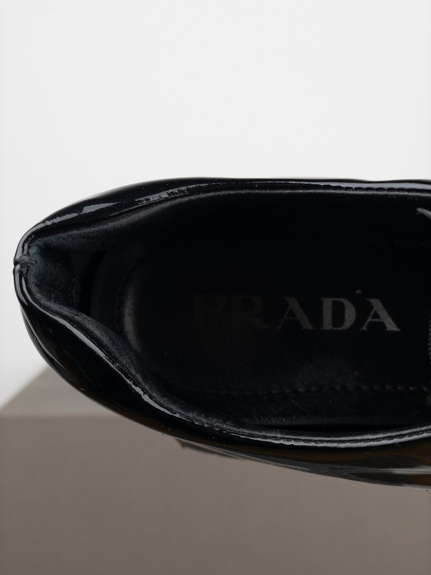 Prada ‘Monolith’ Lug Sole Platform Derby Shoes
