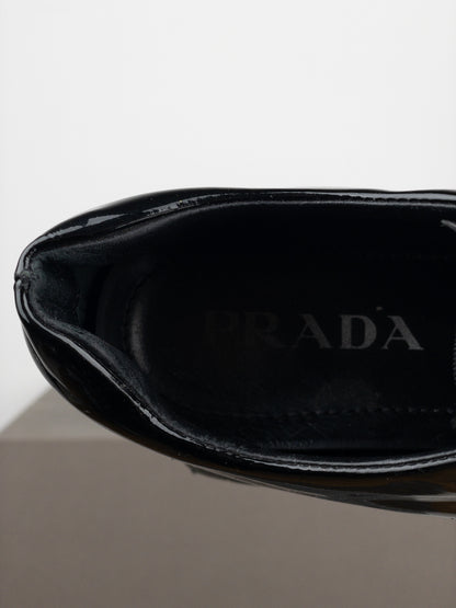 Prada ‘Monolith’ Lug Sole Platform Derby Shoes