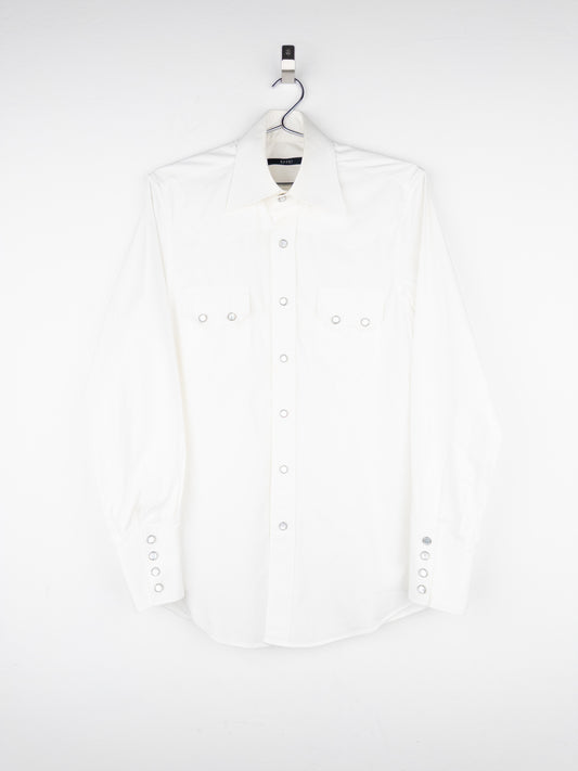 Gucci by Tom Ford SS04 Pearl-Button Cowboy Western Button-Up Shirt